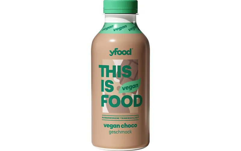 YFOOD Vegane Trinkmahlzeit Choco 500 ml