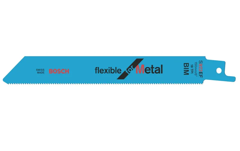 Bosch Professional Säbelsägeblatt S 922 EF Flexible for Metal, 5 pièces