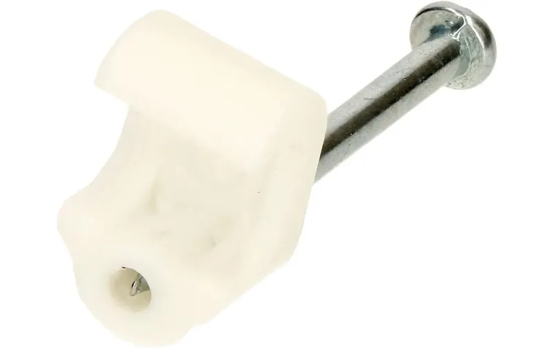 Max Hauri Nagelbriden Set 3-5 mm weiss für Flachkabel 100 Stück