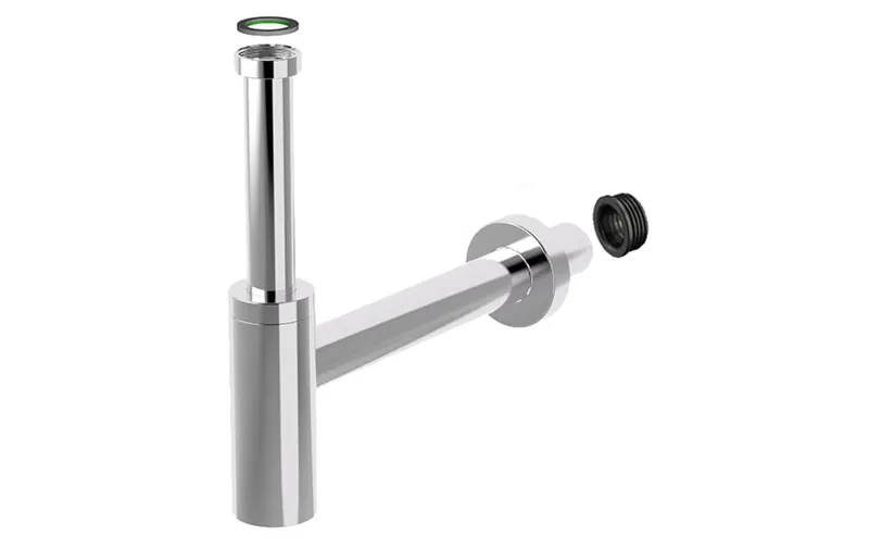 diaqua® Lavabosiphon Profi-Line 1 1/4" x Ø 40 mm, Verchromt