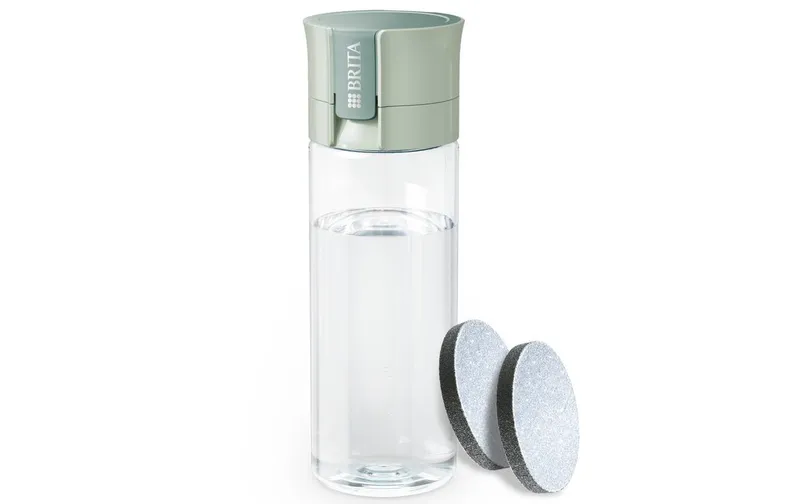 BRITA Wasserfilterflasche Vital hellgrün 0.6 l inkl. 2 MicroDisc