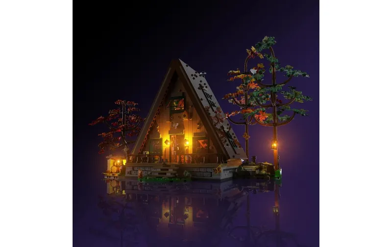 Light My Bricks LED-Licht-Set pour LEGO® Finnhütte 21338