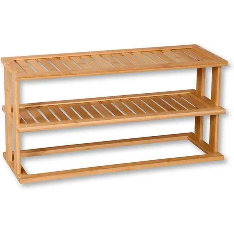 Kesper Küchenregal aus Bambus, 2 Ebenen, 55 x 20 x 27 cm