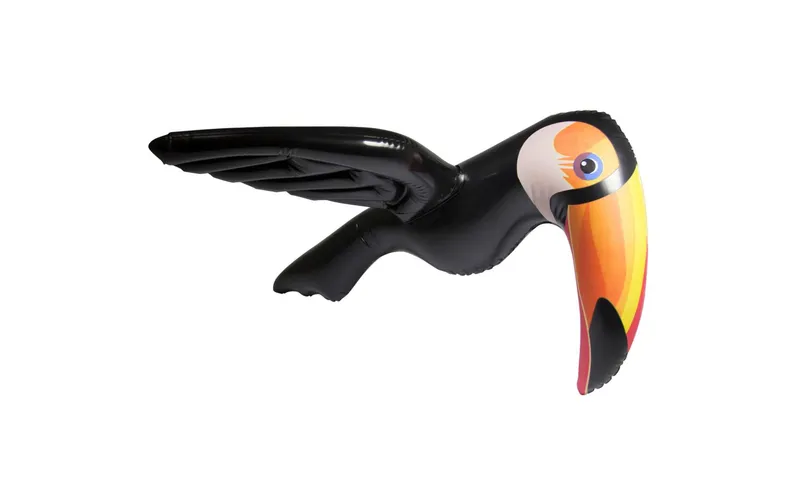 Folat Aufblasbares Accessoire Tukan multicolore