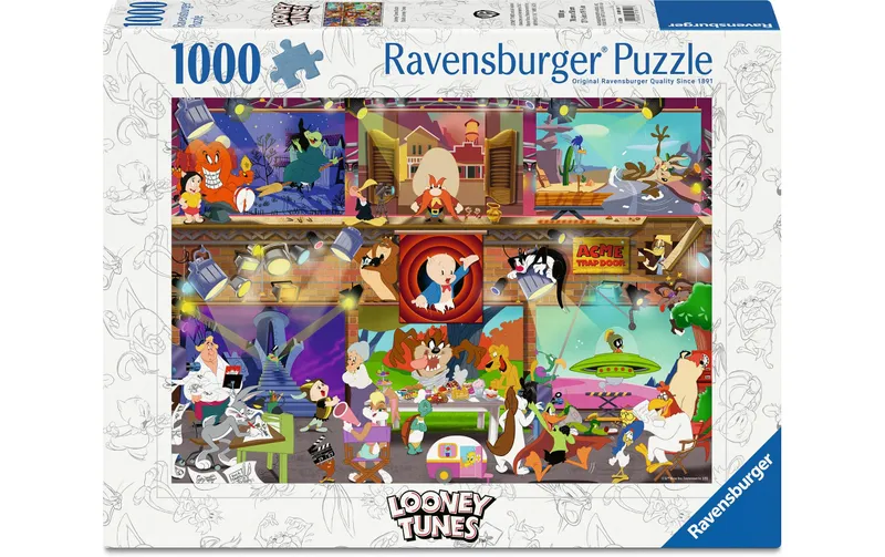 Ravensburger Puzzle Looney Tunes Studio 1000 Teile