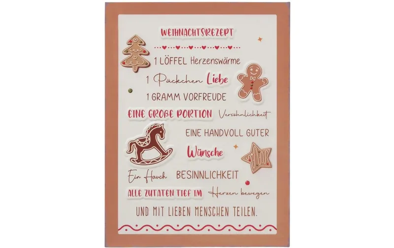 Boltze Deko Ginger Metall, 23 x 30.5 cm