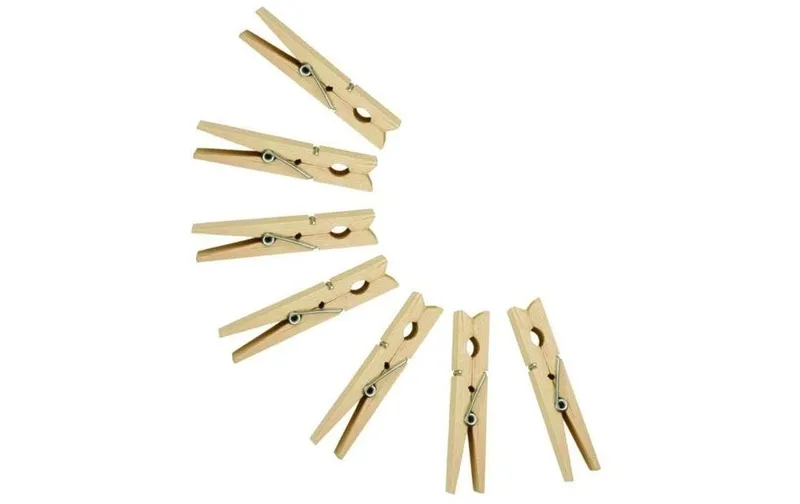 MSV Wäscheklammern 7 cm, 24 pieces