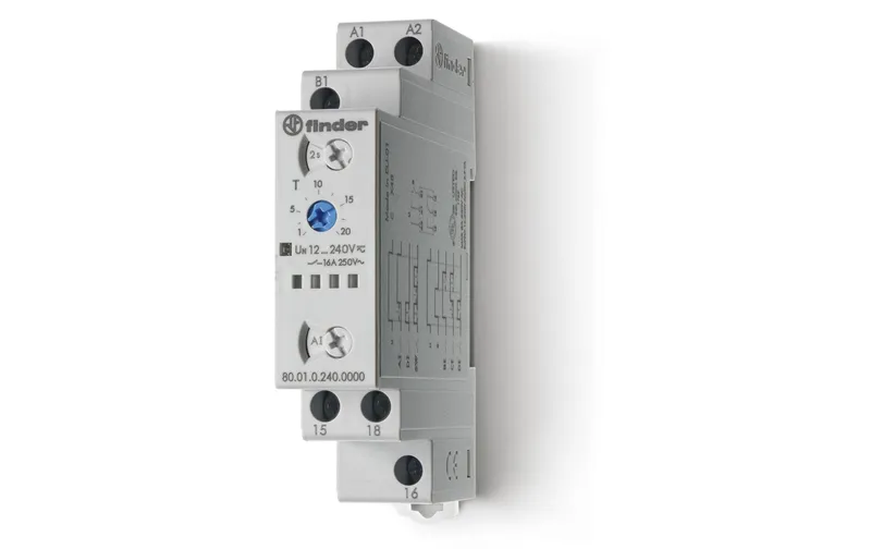 Finder Relais Serie 80 16A Multifunktion