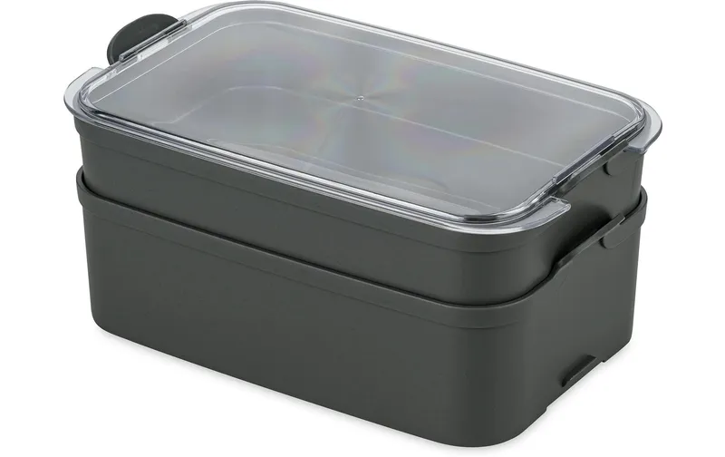 Koziol Lunchbox Stakk 2 l, grigio