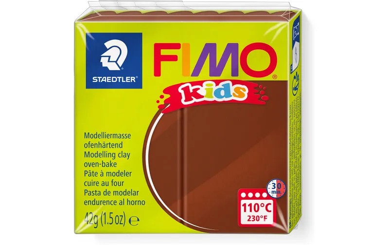 Fimo Modelliermasse Kids marrone