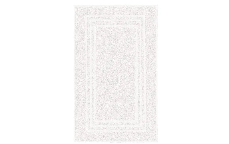 Kleine Wolke Tapis de bain Lodge 50 x 80 cm, Blanc