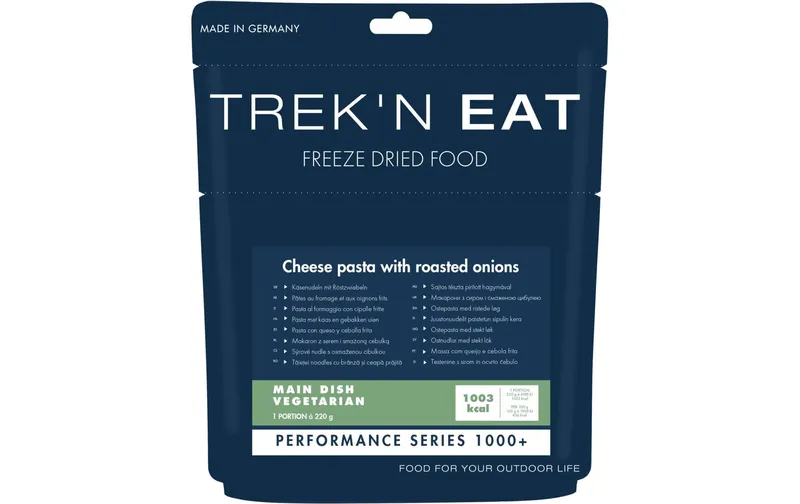 Trek 'N Eat Hauptgericht Käsenudeln mit Röstzwiebeln, PS1000+