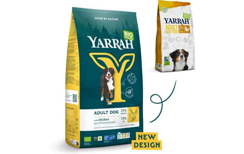 Yarrah Trockenfutter Bio Huhn Adult 2 kg