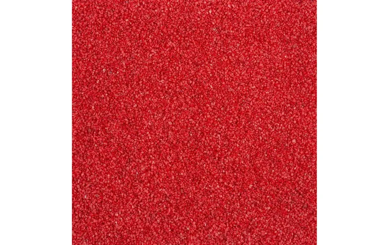 CHALET Sable décoratif 0.5 mm Rouge 650 ml