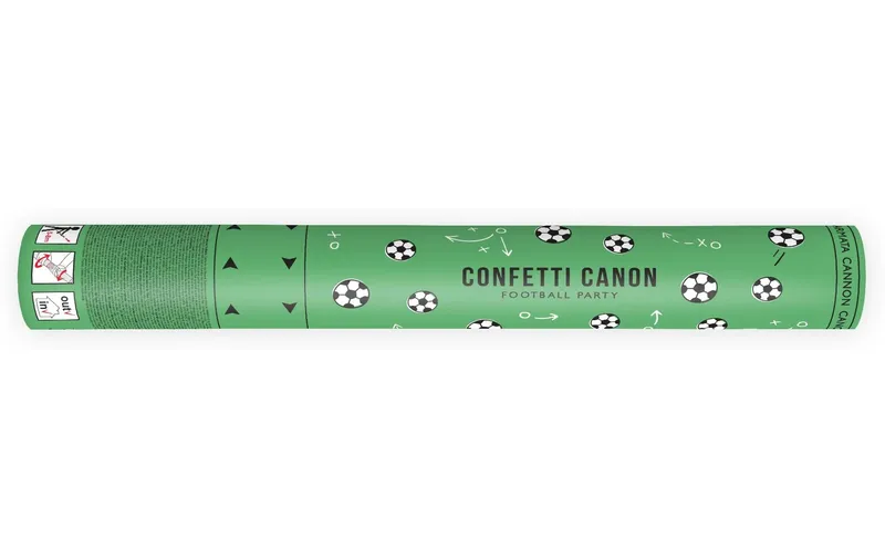 Partydeco Konfettikanone Fussball 40 cm