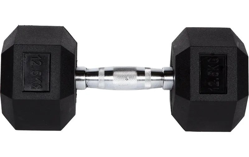 Fitcom Hex Dumbbell, 12.5 kg