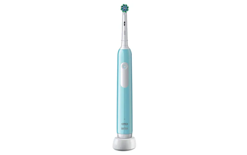 Oral-B Rotationszahnbürste Pro 1 Cross Action Caribbean Blue