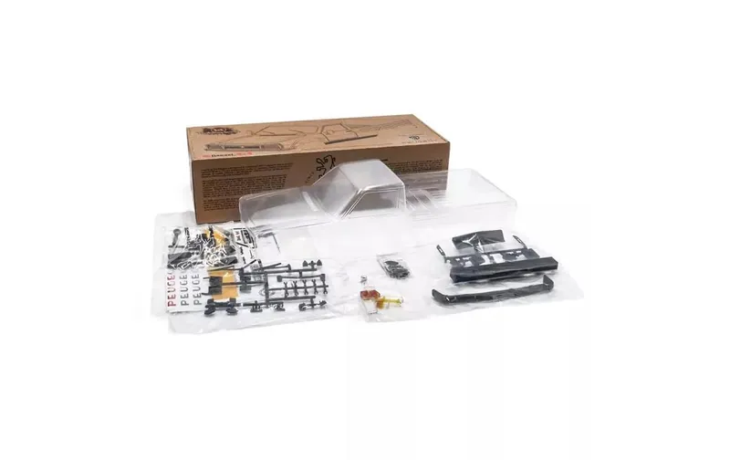 Hobbytech Karosserie Peugeot 504 Pick-Up unlackiert, 1:10