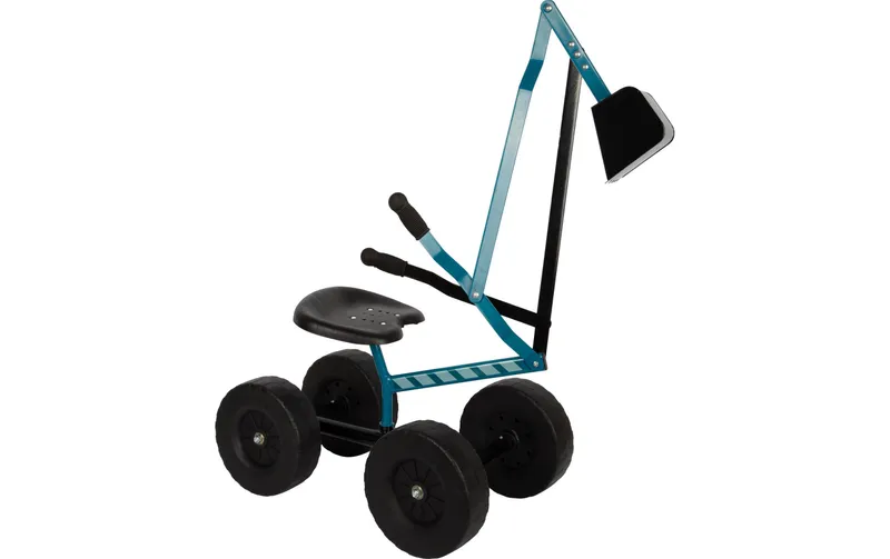 small foot Bagger mit Rädern bleu