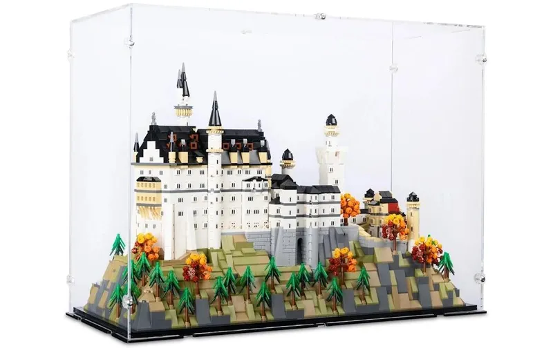 iDisplayit Acryl-Display für LEGO 21063 Schloss Neuschwanstein