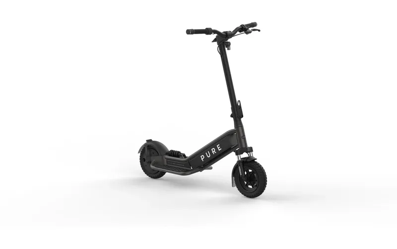 Pure Electric E-Scooter Escape Pro+ Suspension Metallisch grigio