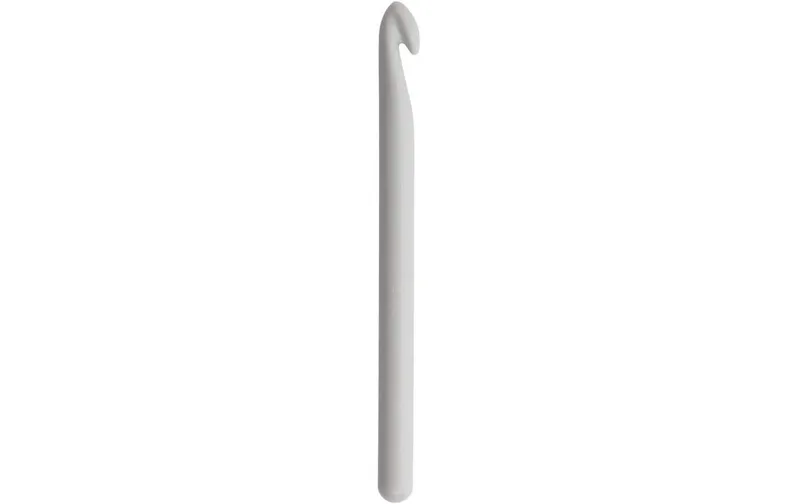 Prym Häkelnadel per Wolle Ø 10 mm x 14 cm, grigio