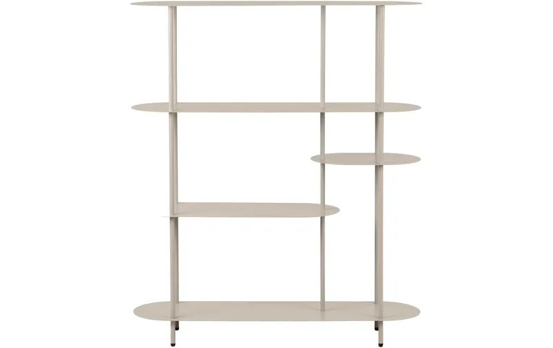House Nordic Regal Rieti, 31 x 118 x 139 cm, Sand