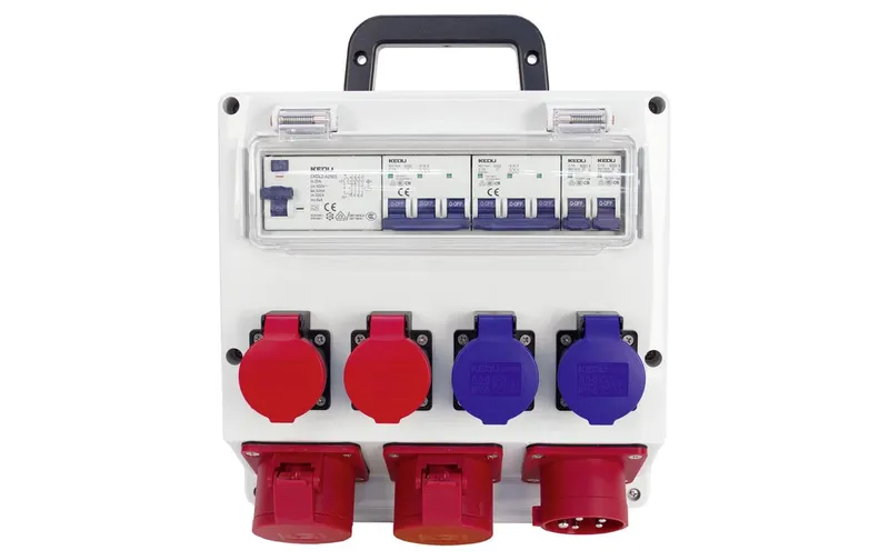 STEFFEN Baustromverteiler CEE16/5 16 A IP55 FI