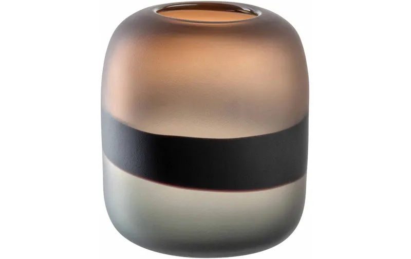 LEONARDO Vase Sabbia 20 cm, transparent/brown