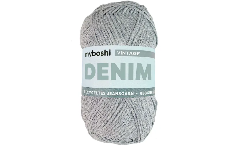 myBoshi Wolle Denim Vintage Hellblau, 50 g, 140 m