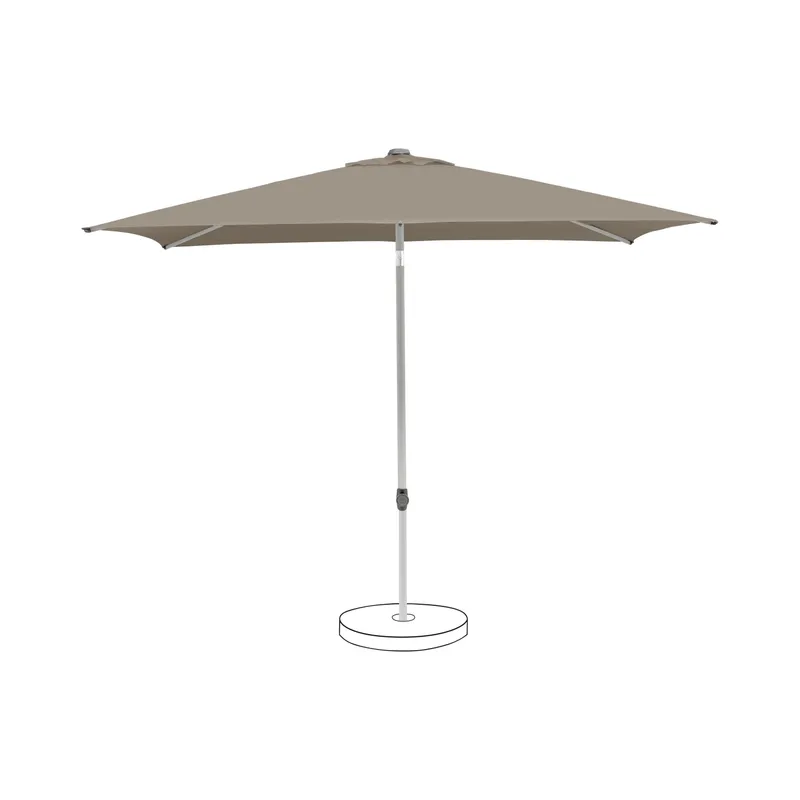 Suncomfort by Glatz Sonnenschirm Pop Up, 250 x 200 cm, Light Taupe