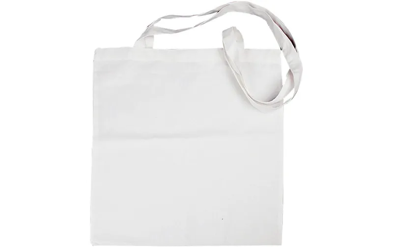 Creativ Company fabrictasche 38 x 42 cm Baumwolle, white