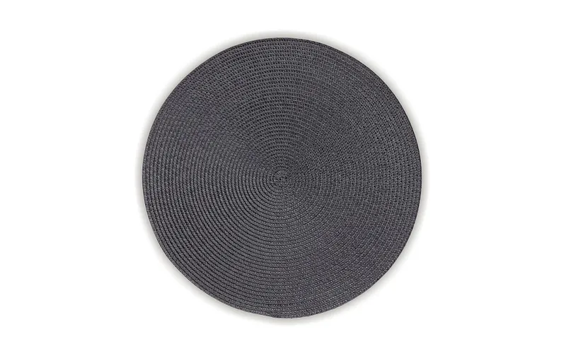 Kela Tischset Kimya 38 cm, Dunkelgrau
