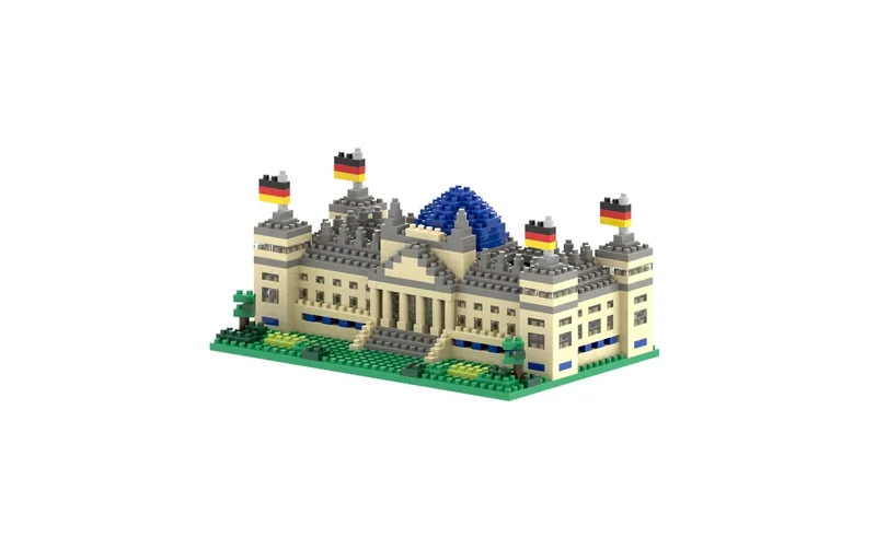 BRIXIES Bausteinmodell Reichstag Berlin in 651 Bausteinen