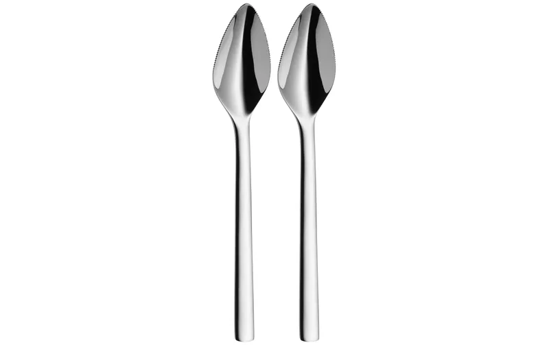 WMF Grapefruitlöffel Nuova 2 pezzi, Silber
