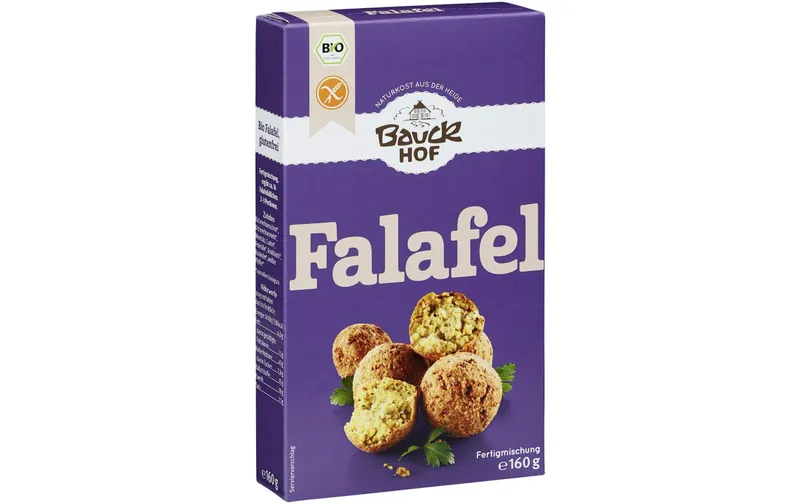Bauck Mühle Fertiggericht Bio Falafel 160 g