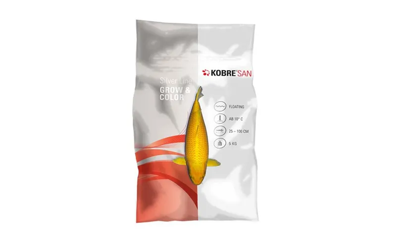 Kobre®San Koifutter Silver Line Grow & Color, 6 mm, 5 kg