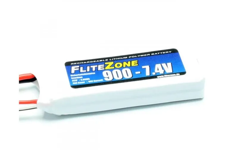 FliteZone RC-Akku LiPo 900 mAh 7.4 V 30C