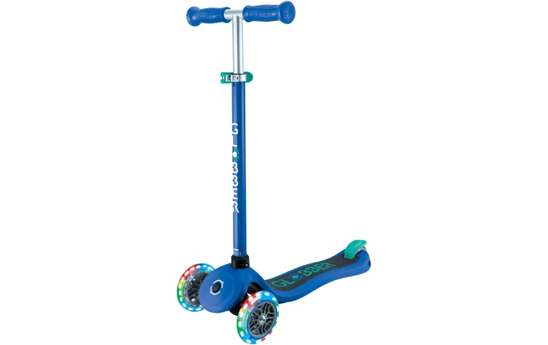 GLOBBER Scooter Primo Lights blu
