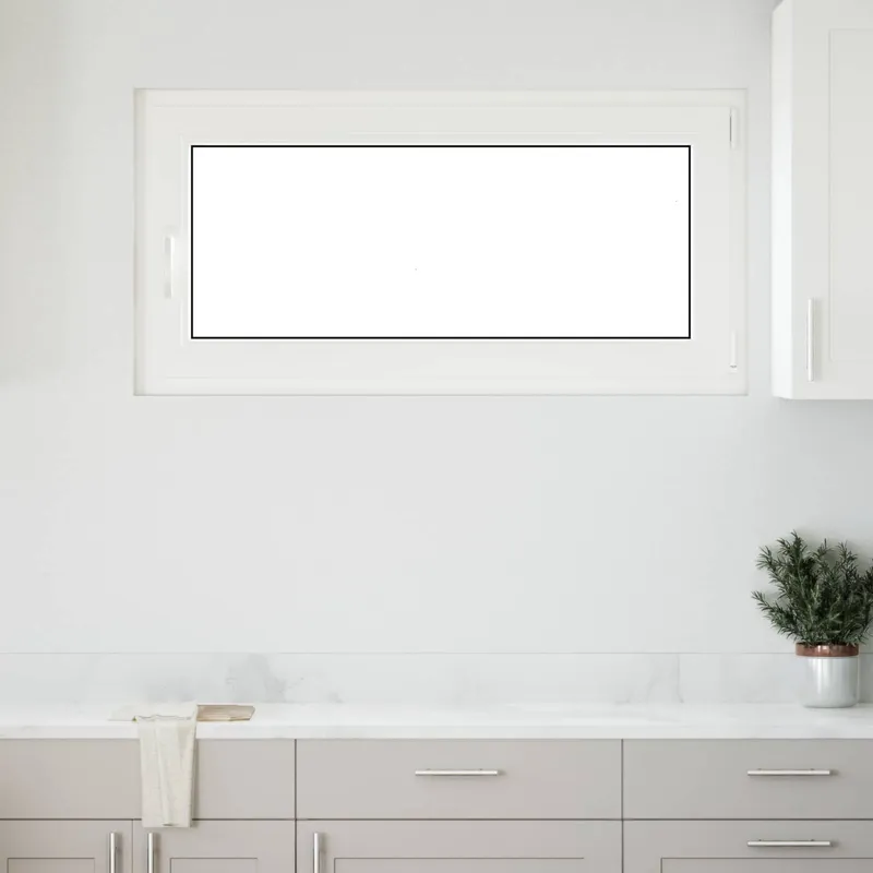 finestra a ribalta e anta per den Keller RISOR 120 x 60 cm