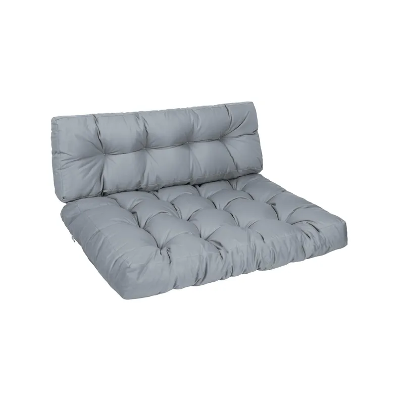COCON Palettenkissen-Set, gris