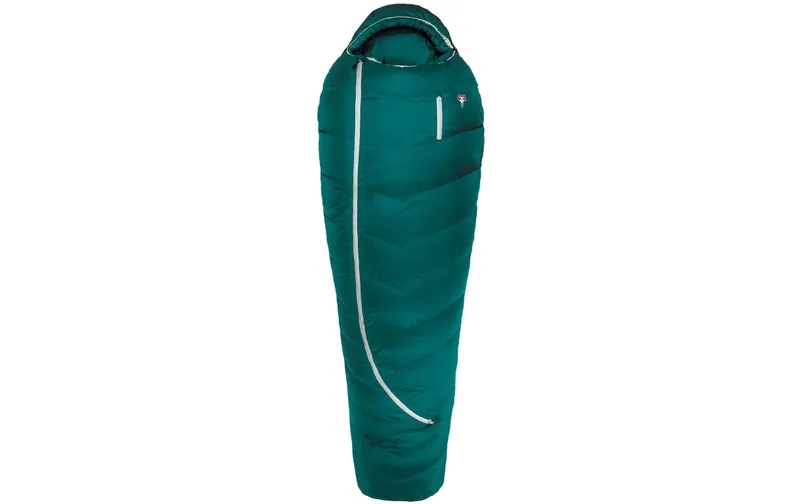 Grüezi Bag Schlafsack DownWool Subzero 2.0 -8 °C 185 cm, vert