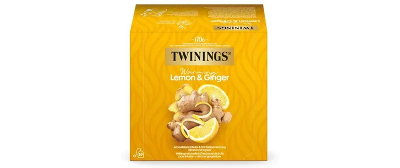 Twinings Teebeutel Zitrone & Ingwer 50 pieces