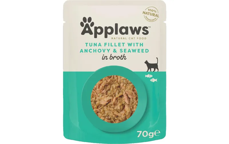 Applaws Nassfutter Thunfischfilet und Sardelle 70 g