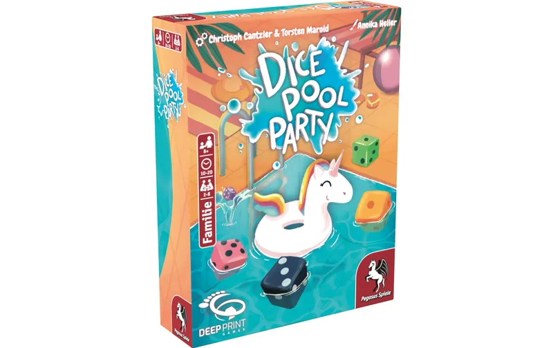 Pegasus Spiele Familienspiel Dice Pool Party -DE