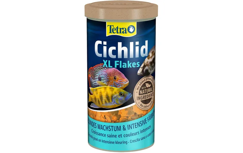 Tetra Cichlidfutter Cichlid XL Flakes, 1 l