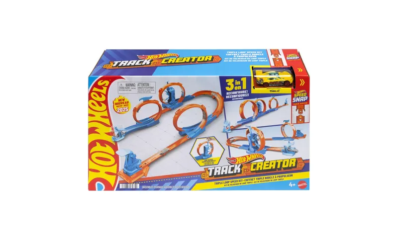 Hot Wheels Track Creator Triple Loop