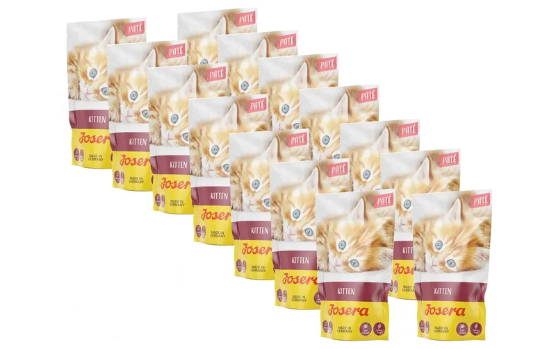 Josera Nassfutter Paté Kitten, 16 x 85 g