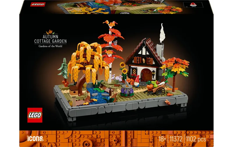 LEGO® Icons Herbstlicher Landhausgarten 11372