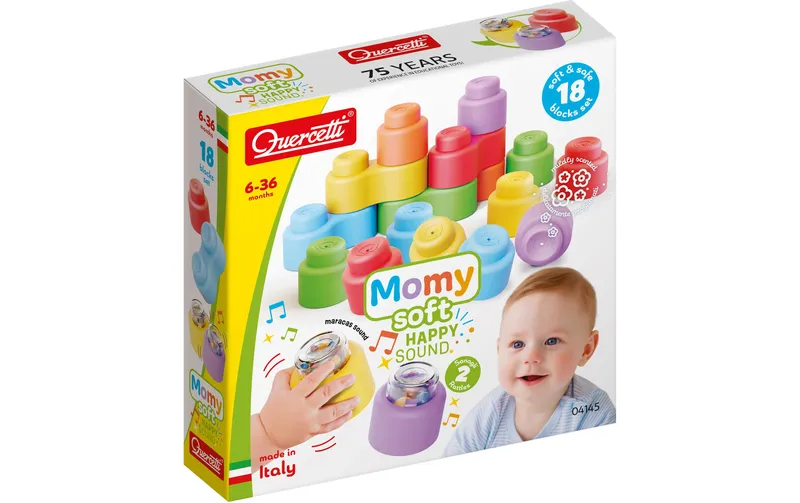 Quercetti Momy Soft Happy Sound 18-teilig